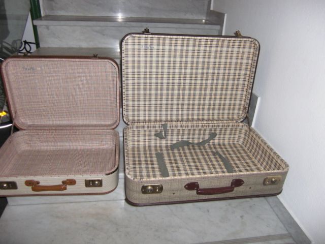 Vintage Koffer Oma´s Zeiten, 2x Koffer, leicht und kompakt, in Geretsried