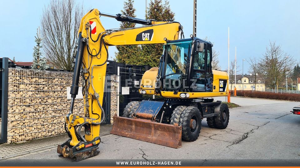 Mobilbagger CAT M316D, Schnellwechsler OQ 70-55, Klima, RF-Kamera in Hagen