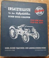 Eicher Ersatzteilliste ETL Typ EM 600 und EA 600 Niedersachsen - Sudwalde Vorschau