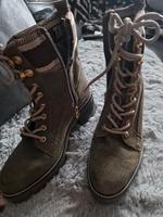 Tamara  Echleder  Stiefeletten  Gr.39 khaki Sachsen - Eilenburg Vorschau