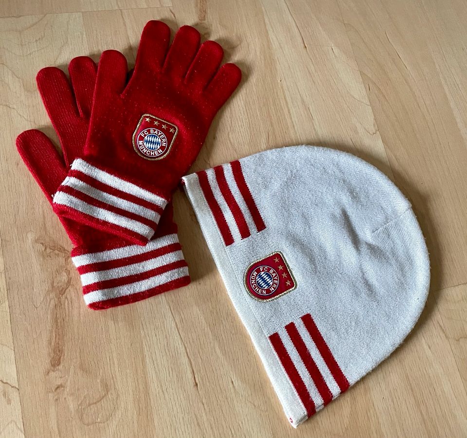 FC Bayern München Mütze und Handschuhe für den Herbst/Winter in Senden