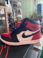 Nike Jordan 1 Bred Toe 2018 US 8.5 EU 42 Bayern - Seefeld Vorschau