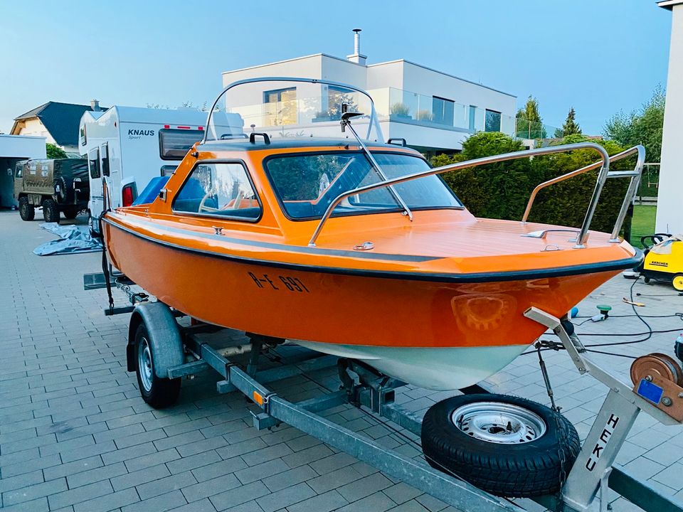 Sonderpreis!Crescent 495 140PS Hille Boot Motorboot inkl. Trailer in Ingolstadt