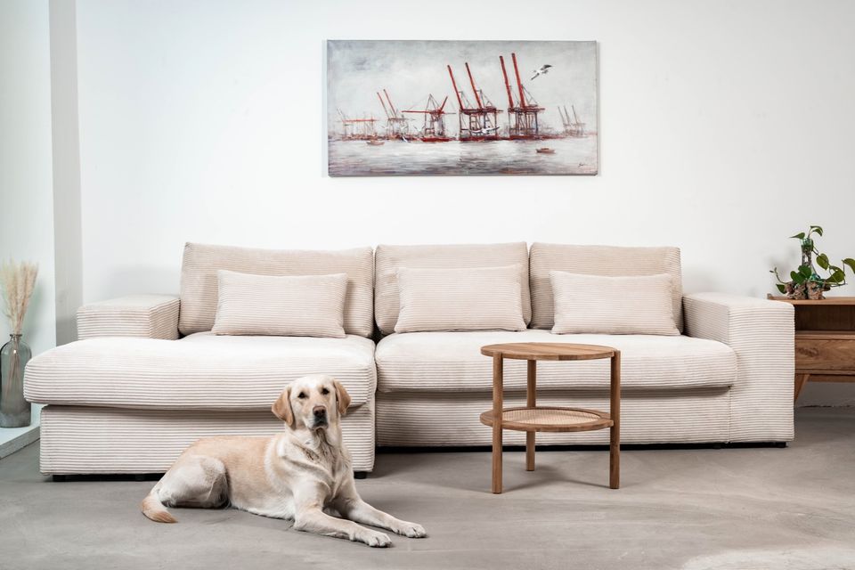 Cord Ecksofa „Ahoi“ 300cm | Couch in Hamburg