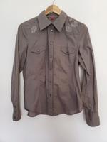 Esprit Country Bluse Gr. M 38, braun  Stickerei Top Bayern - Neuburg a.d. Donau Vorschau