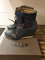 BALLY 38,5 Sneakers Plateau Wedge Keilabsatz Plateauschuhe Damen Frankfurt am Main - Gutleutviertel Vorschau