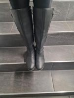 Replay Stiefel Gr. 38 schwarz Stiefeletten Leder Used Look Nordrhein-Westfalen - Marl Vorschau