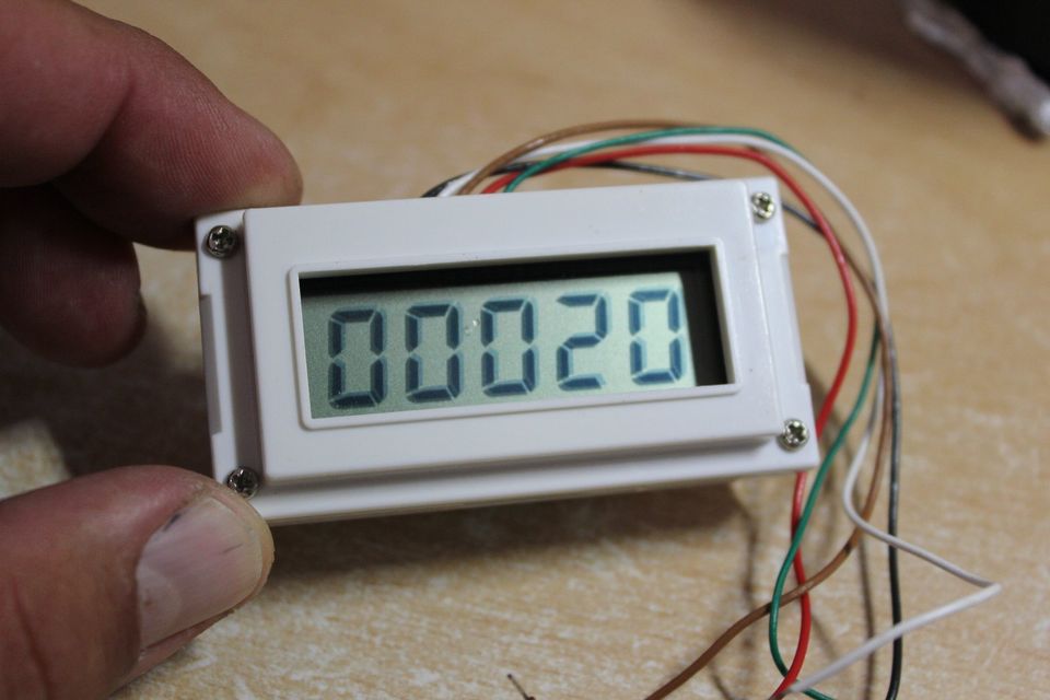 5 Digit LCD Elektronisches Zählermodul Einbaumodul in Rosenheim