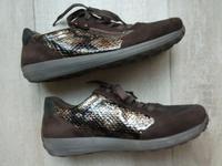 Sneaker, Gr.39/40, ara, wie NEU! echtes Leder, braun Köln - Zollstock Vorschau