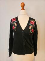 Blutsgeschwister Cardigan Strickjacke Blumen Stickerei Retro Baden-Württemberg - Ettlingen Vorschau