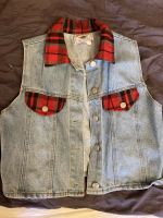 USA true vintage weste gilet jeans Sachsen - Kirchberg Vorschau