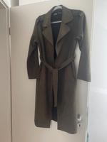ZARA Damen Übergangsmantel grün Velour Gr. XS TOP Bayern - Zorneding Vorschau