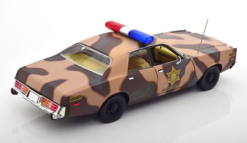 Greenlight Dodge Monaco Hazzard Sheriff brown Modellauto 1:18 in Driedorf