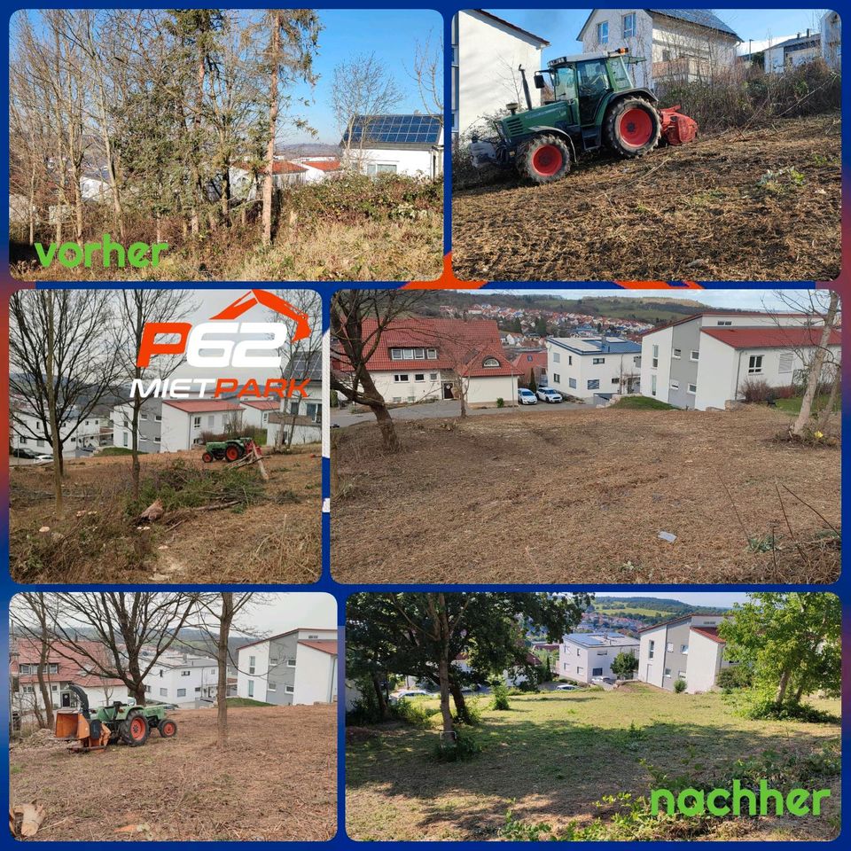 Baggerarbeit, Gartenbau, Aushub, Entsorgung, Hofeinfahrt, Pool in Beuren