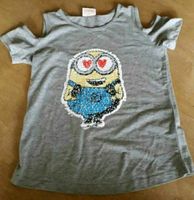 Minion Shirt 146 152 Wischpailetten off Shoulder Baden-Württemberg - Simmozheim Vorschau