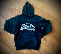 Superdry Vintage Black Label S Herren Hoodie Kapuzenpullover Hessen - Bad Vilbel Vorschau