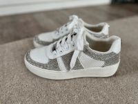 Steve Madden Sneaker Schuhe weiß Strass Glitzer 38 top Nordrhein-Westfalen - Grefrath Vorschau