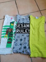 T-shirts Gr. 128 Set 8€ Sesamstraße Lego Ninjago uni Nordrhein-Westfalen - Würselen Vorschau