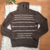 Brauner Strickpullover Rollkragenpullover mit Wolle von Olsen Niedersachsen - Wennigsen Vorschau