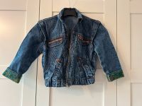 Retro Jeansjacke Weste Gr. ca. 122/128 abnehmbare Ärmel Berlin - Hellersdorf Vorschau