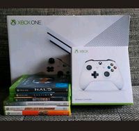 XBOX ONE Konsole 500GB/Go Weiß 9 Spiele Controller Microsoft HALO Baden-Württemberg - Tauberbischofsheim Vorschau