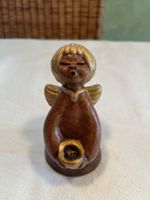 Engel mit Kerzenhalter, 12cm, Keramik, braun-gold,Thun Bozener ? Rheinland-Pfalz - Nierstein Vorschau