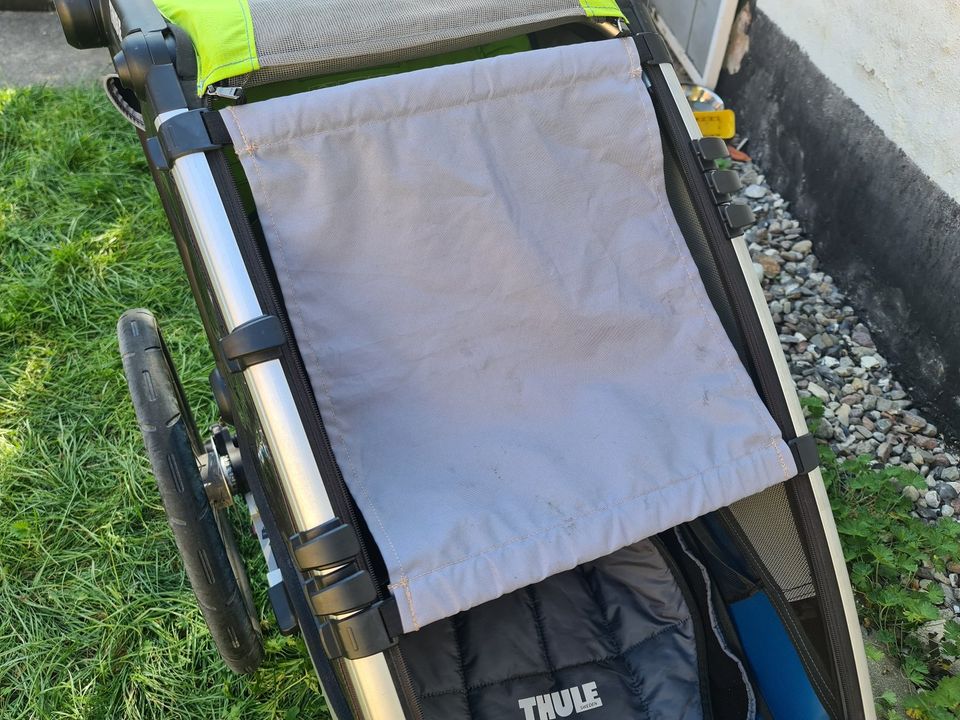 Thule Chariot Sport 1 inkl. viel Zubehör, Fahrradanhänger in Neubukow