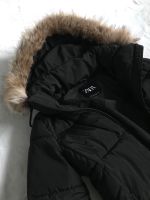 Zara Winterjacke Puffer Coat schwarz Hessen - Sinntal Vorschau