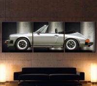 PORSCHE 911 CARRERA CABRIO 3,2 Leinwand Bild Sportwagen Oldtimer Nordrhein-Westfalen - Rüthen Vorschau