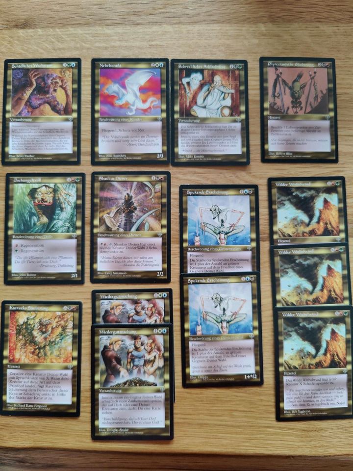 Magic the gathering Trugbilder Gold in Freystadt