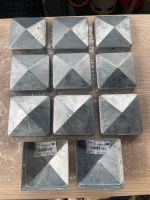 11x Pfostenkappen Pfostenkappe Pyramide verzinkt 9x9cm / 90x90mm Berlin - Spandau Vorschau