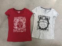 "C&A Clockhouse" T-Shirt mit Druck grau rot Größe M Damen Baden-Württemberg - Biberach an der Riß Vorschau