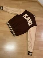TOP! KARL KANI Collegejacke Jacke Gr.XS  beige/braun Hessen - Hauneck Vorschau
