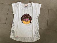 DESIGUAL Shirt T-Shirt Gr. 9/10 134/140 mit Wendepailletten Lego Bayern - Erlenbach am Main  Vorschau