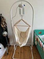 Swing2Sleep Baby Federwiege mit Maly Motor weiß cremefarbe Berlin - Friedenau Vorschau