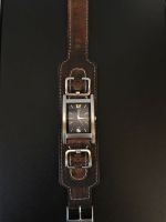 Stylische Guess Herren Uhr mit Leder armband Baden-Württemberg - Göppingen Vorschau