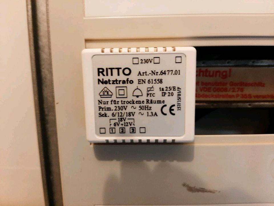 SUCHE Installation einer Ritto Video Türsprechanlage in Ganderkesee