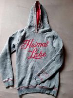 Heimat-Liebe Sweat-Shirt Hoody grau pink von Suck my Shirt XS 34 Baden-Württemberg - Gernsbach Vorschau