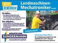 Land- und Baumaschinenmechaniker, Stellenangebot, Job, Arbeit Niedersachsen - Bassum Vorschau