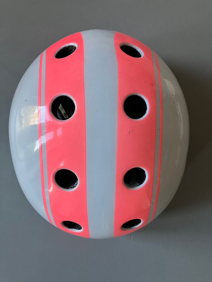 Melon Helm Fahrradhelm weiß pink in Hamburg