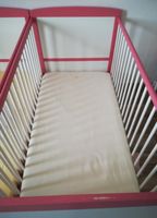 Gitterbetten /Kinderbetten 140 x 70 cm rosa-weiß (2 Stück) Thüringen - Schwansee Vorschau