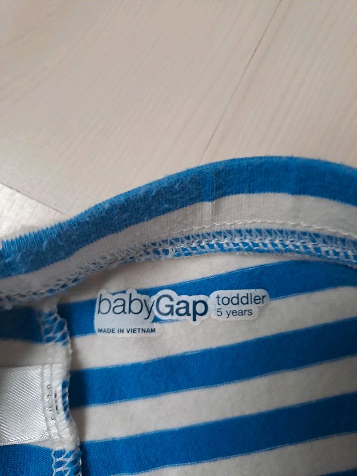 Baby Gap Leggings, blau-weiß gestreift in Langgöns