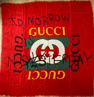 Gucci 'Tomorrow is Now Yesterday‘ Schal NEU Hessen - Königstein im Taunus Vorschau