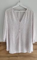Esprit edc Bluse weiß XL mit Muster Nordrhein-Westfalen - Telgte Vorschau