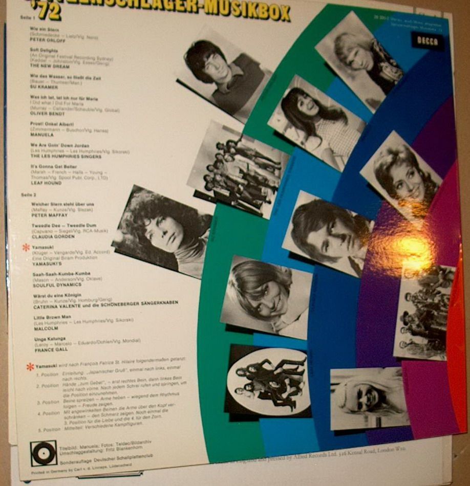 B LPS Spitzenschlager Musikbox `72 Sonderauflage 1972 DECCA 28 30 in Breitscheid