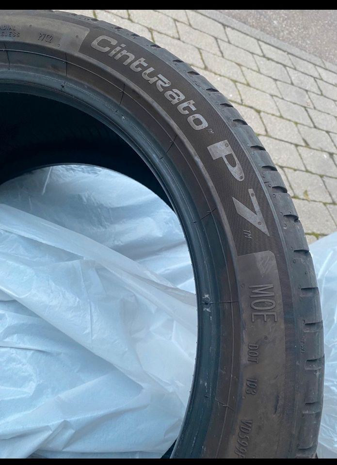 Sommerreifen pirelli 225/45 R18 95Y 245/40/R18 97 reifen Mercedes in Pleidelsheim