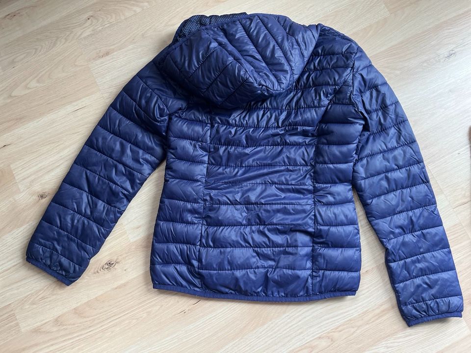 Blaue Steppjacke Gr. 152 in Blankenfelde-Mahlow