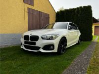 BMW 1er 118i M-Sport Shadow Line 18“ LMR weiß Vollausstattung Bayern - Augsburg Vorschau