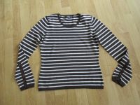 Mexx Pullover für Damen Gr. 36 (S) braun weiß gestreift Bayern - Ingolstadt Vorschau