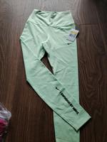 NIKE Skinny Sporthose 'ONE' in Hellgrün Düsseldorf - Pempelfort Vorschau
